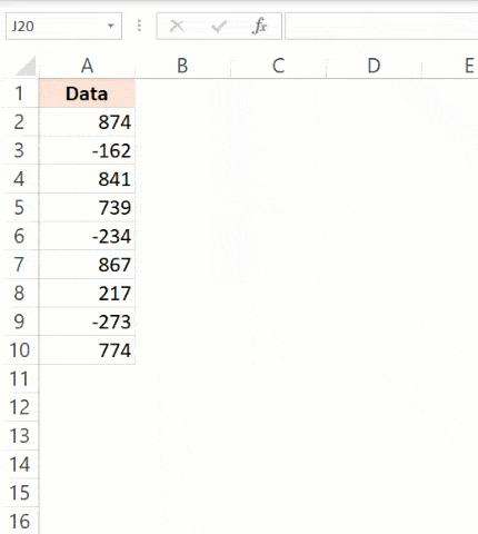Hướng dẫn cách thay đổi số âm thành dương trong Excel